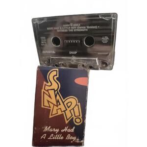Snap! - 90's R&B - Mary had a little boy - vintage cassette single M/VG